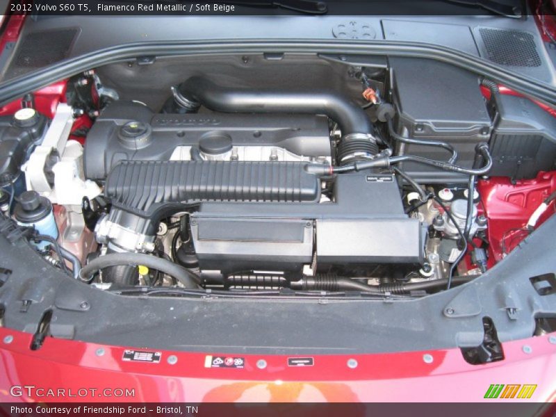 Flamenco Red Metallic / Soft Beige 2012 Volvo S60 T5