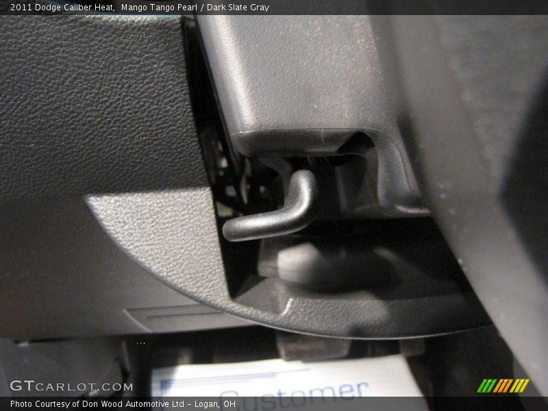 Mango Tango Pearl / Dark Slate Gray 2011 Dodge Caliber Heat