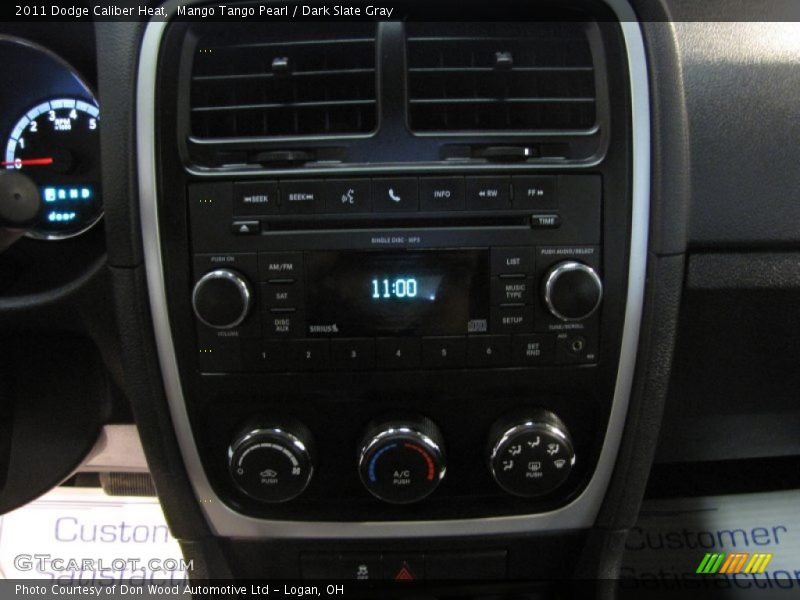 Mango Tango Pearl / Dark Slate Gray 2011 Dodge Caliber Heat