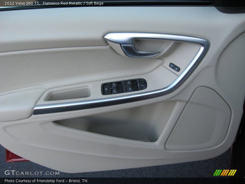 Flamenco Red Metallic / Soft Beige 2012 Volvo S60 T5