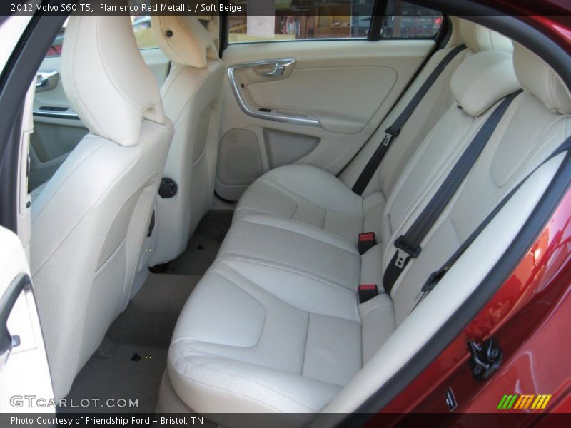 Flamenco Red Metallic / Soft Beige 2012 Volvo S60 T5