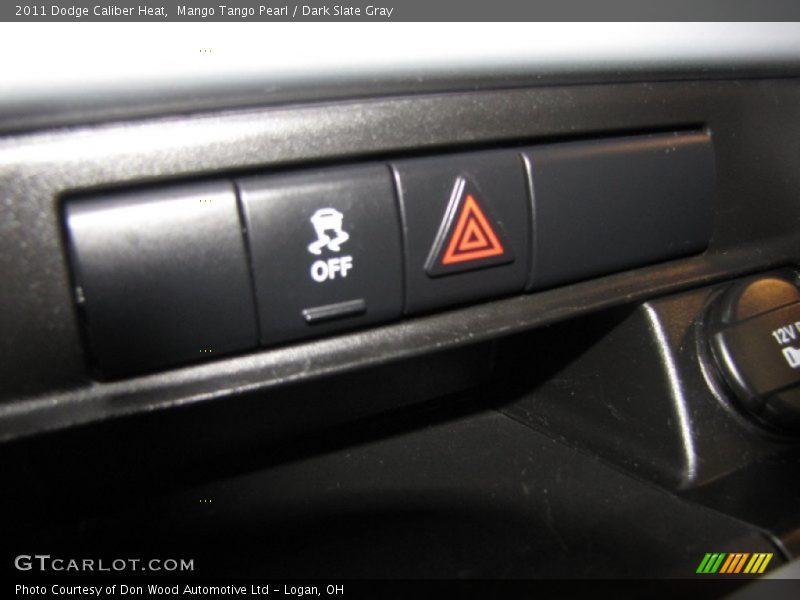 Mango Tango Pearl / Dark Slate Gray 2011 Dodge Caliber Heat