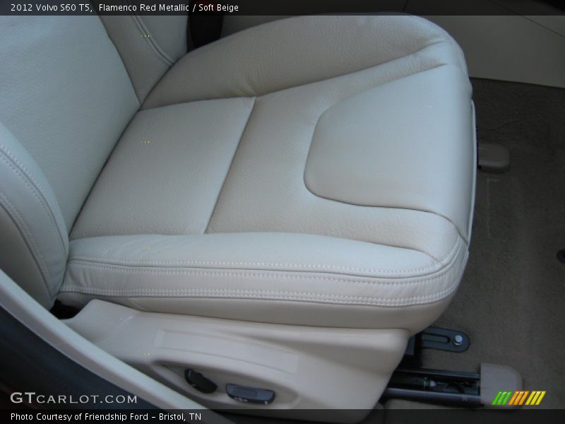 Flamenco Red Metallic / Soft Beige 2012 Volvo S60 T5