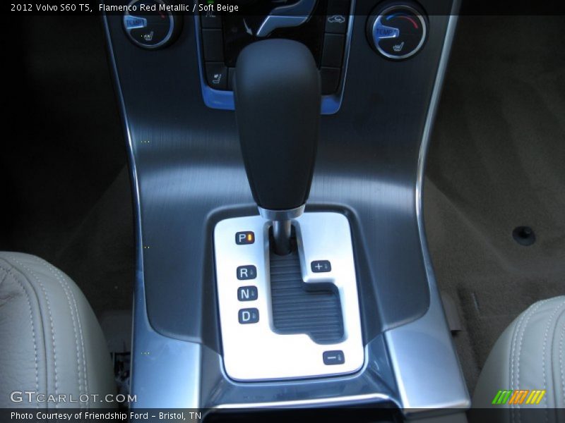 Flamenco Red Metallic / Soft Beige 2012 Volvo S60 T5