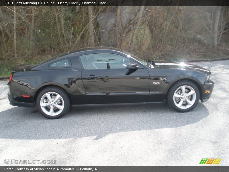Ebony Black / Charcoal Black 2011 Ford Mustang GT Coupe