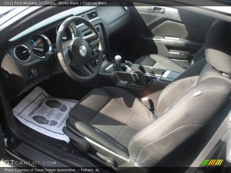 Ebony Black / Charcoal Black 2011 Ford Mustang GT Coupe