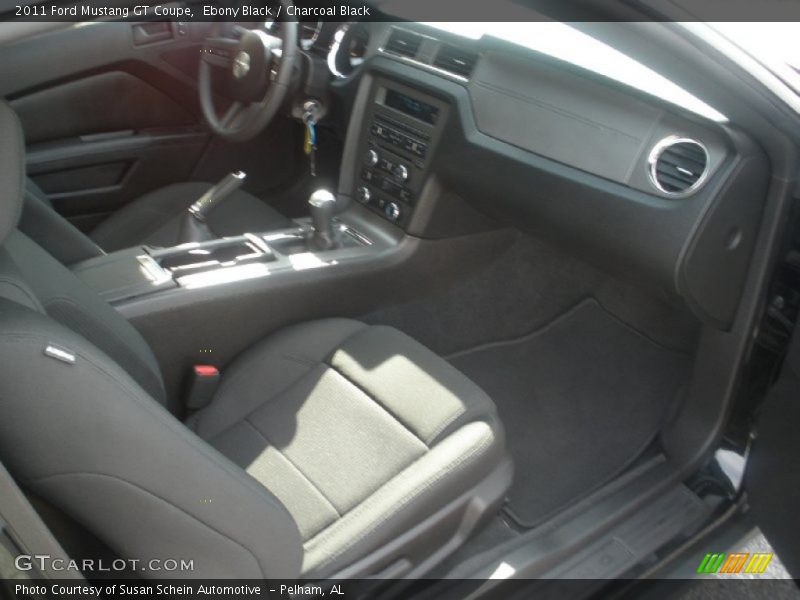 Ebony Black / Charcoal Black 2011 Ford Mustang GT Coupe