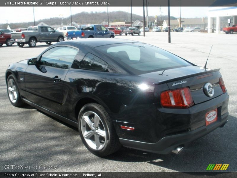 Ebony Black / Charcoal Black 2011 Ford Mustang GT Coupe