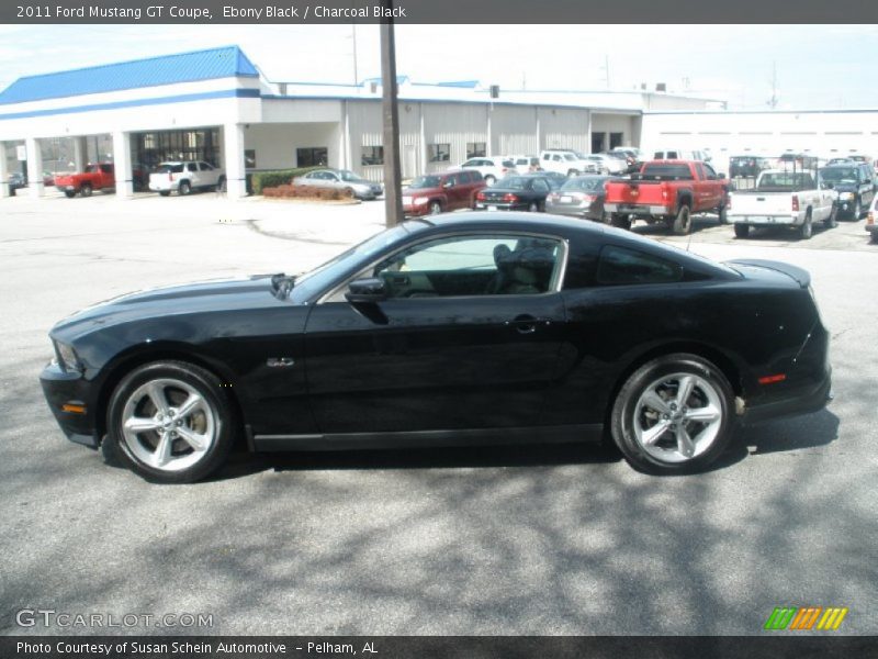 Ebony Black / Charcoal Black 2011 Ford Mustang GT Coupe