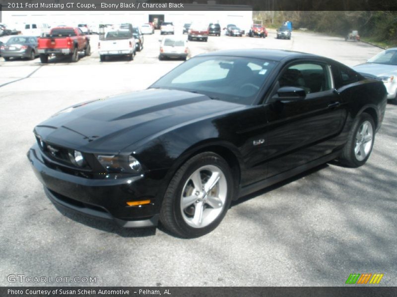 Ebony Black / Charcoal Black 2011 Ford Mustang GT Coupe