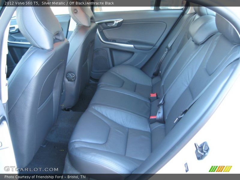 Silver Metallic / Off Black/Anthracite Black 2012 Volvo S60 T5