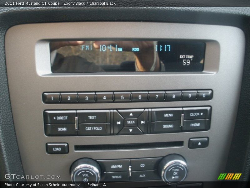 Ebony Black / Charcoal Black 2011 Ford Mustang GT Coupe