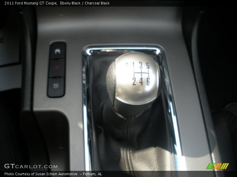 Ebony Black / Charcoal Black 2011 Ford Mustang GT Coupe