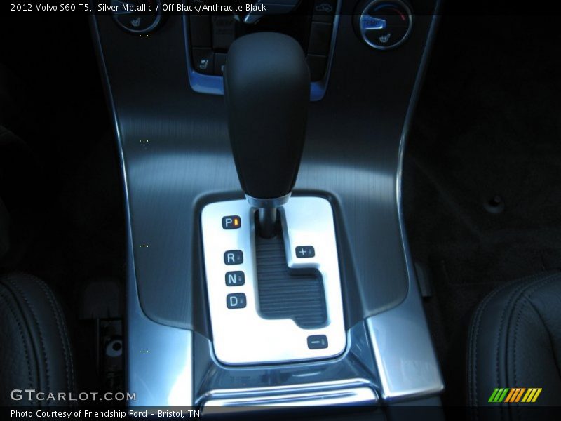 Silver Metallic / Off Black/Anthracite Black 2012 Volvo S60 T5
