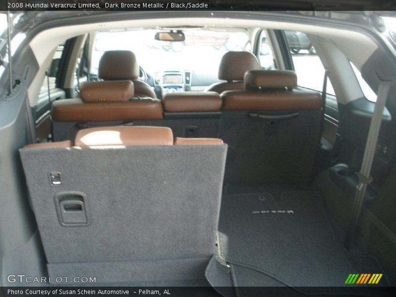 Dark Bronze Metallic / Black/Saddle 2008 Hyundai Veracruz Limited