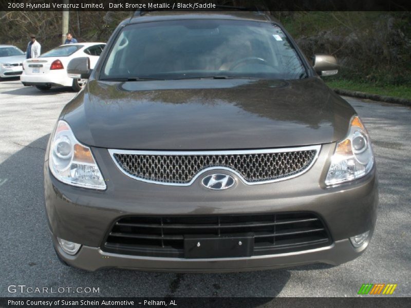 Dark Bronze Metallic / Black/Saddle 2008 Hyundai Veracruz Limited