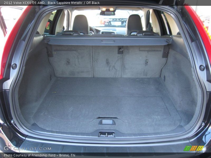  2012 XC60 T6 AWD Trunk