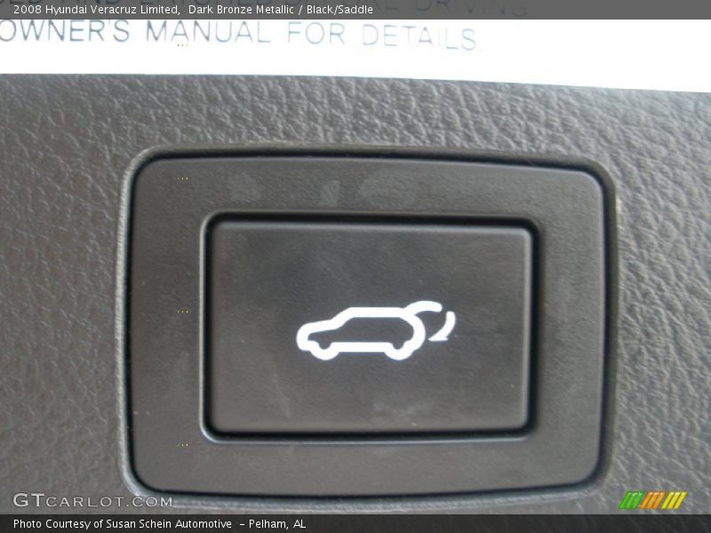 Dark Bronze Metallic / Black/Saddle 2008 Hyundai Veracruz Limited