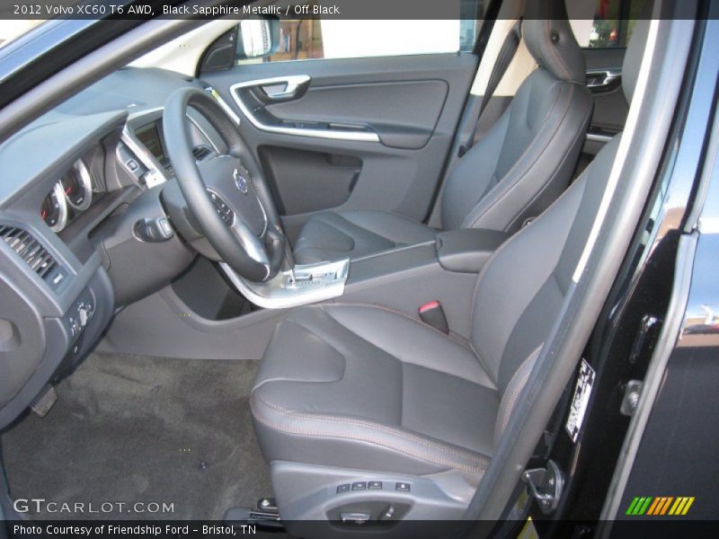  2012 XC60 T6 AWD Off Black Interior