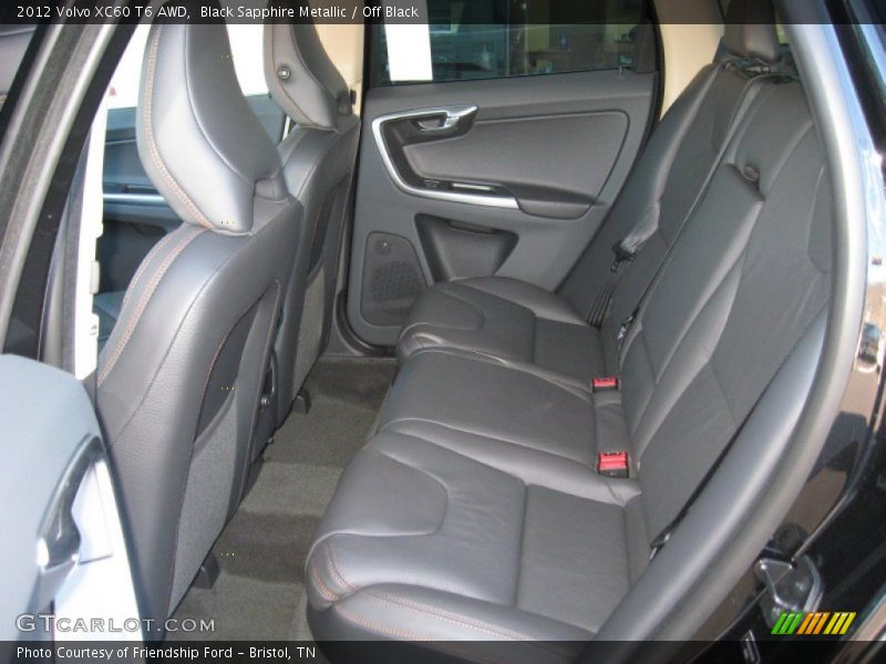  2012 XC60 T6 AWD Off Black Interior