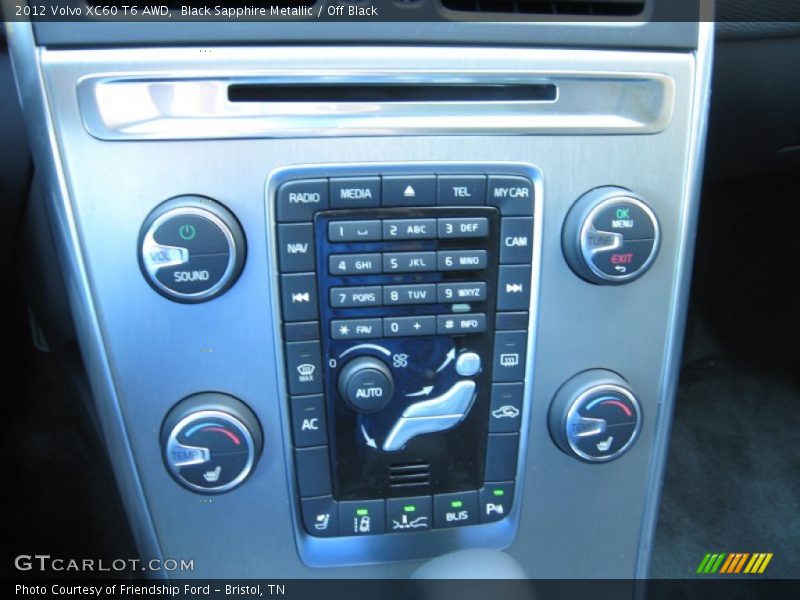 Controls of 2012 XC60 T6 AWD