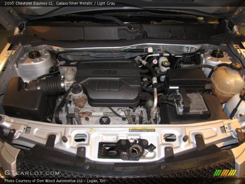 Galaxy Silver Metallic / Light Gray 2005 Chevrolet Equinox LS