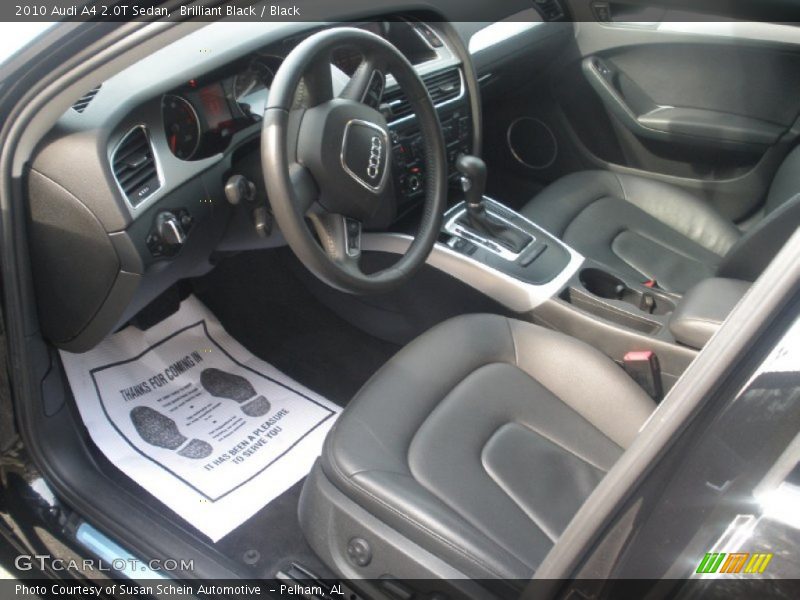 Brilliant Black / Black 2010 Audi A4 2.0T Sedan