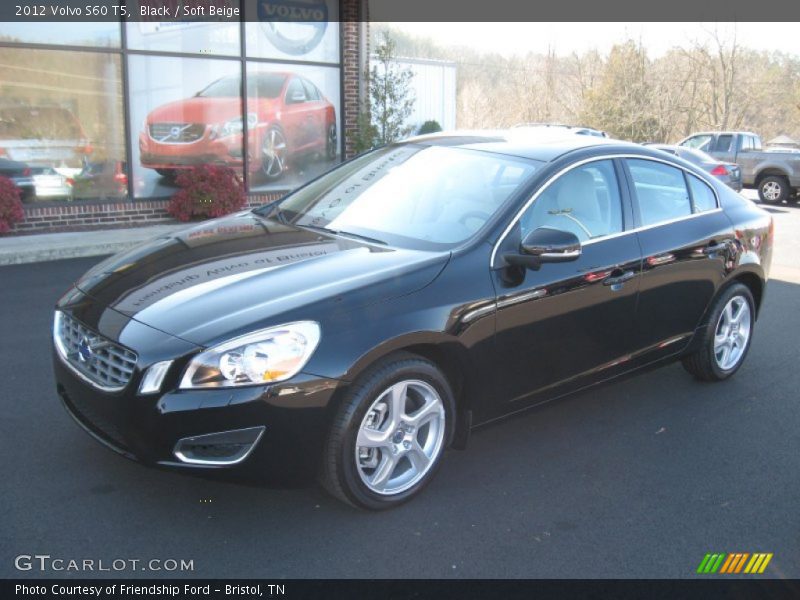 Black / Soft Beige 2012 Volvo S60 T5