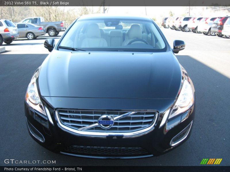 Black / Soft Beige 2012 Volvo S60 T5