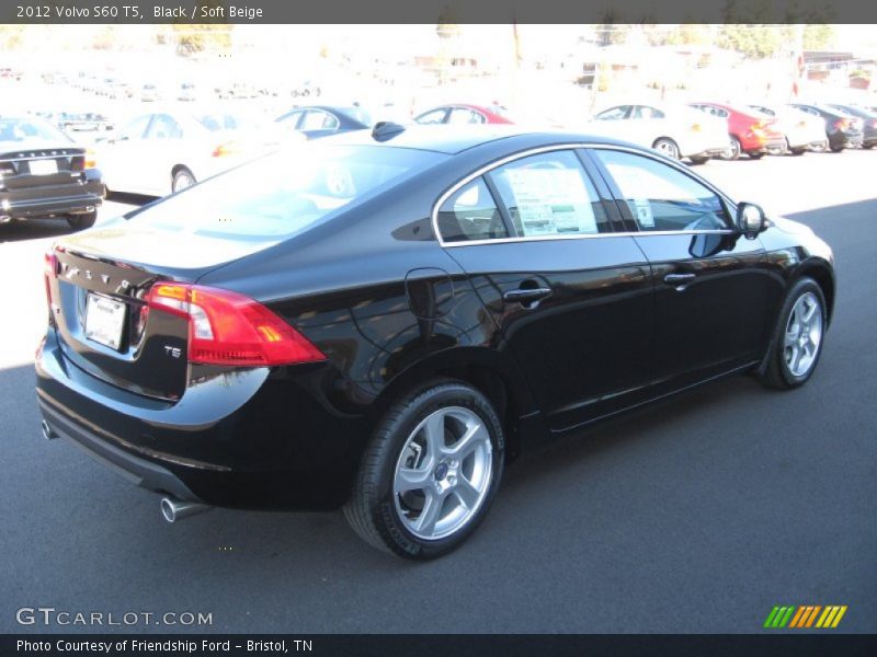 Black / Soft Beige 2012 Volvo S60 T5