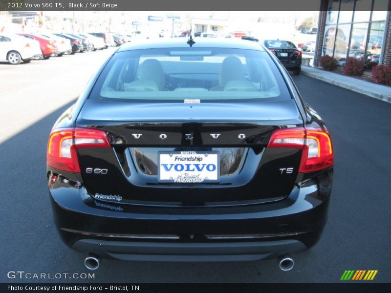 Black / Soft Beige 2012 Volvo S60 T5