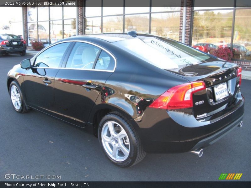 Black / Soft Beige 2012 Volvo S60 T5