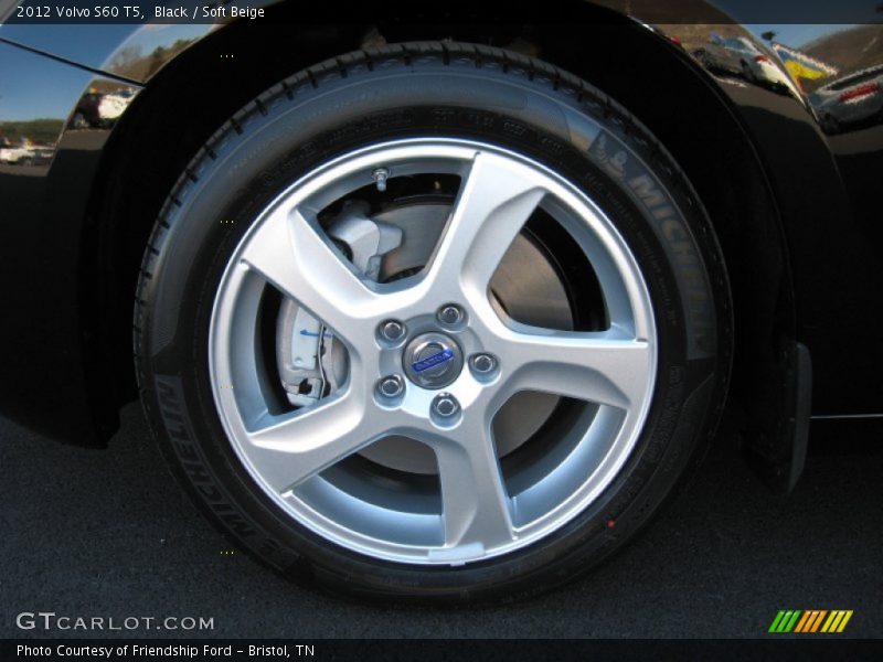 Black / Soft Beige 2012 Volvo S60 T5