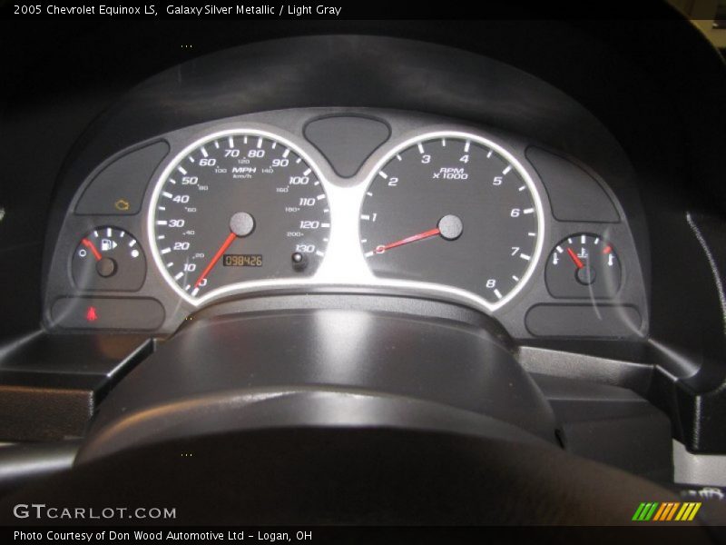 Galaxy Silver Metallic / Light Gray 2005 Chevrolet Equinox LS