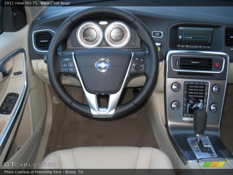 Black / Soft Beige 2012 Volvo S60 T5