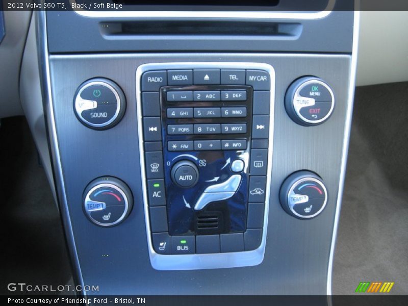 Black / Soft Beige 2012 Volvo S60 T5
