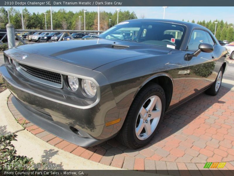 Dark Titanium Metallic / Dark Slate Gray 2010 Dodge Challenger SE