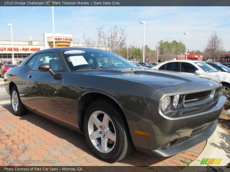 Dark Titanium Metallic / Dark Slate Gray 2010 Dodge Challenger SE