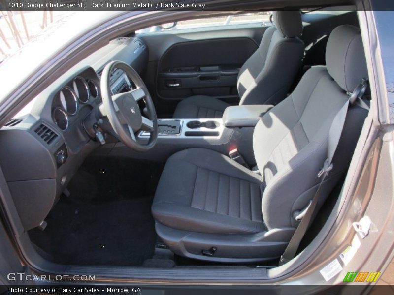 Dark Titanium Metallic / Dark Slate Gray 2010 Dodge Challenger SE