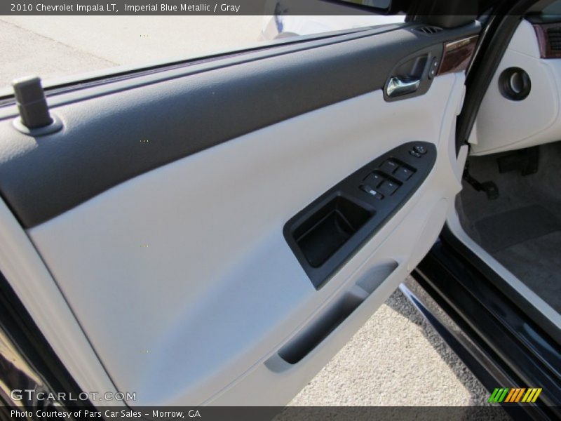 Imperial Blue Metallic / Gray 2010 Chevrolet Impala LT