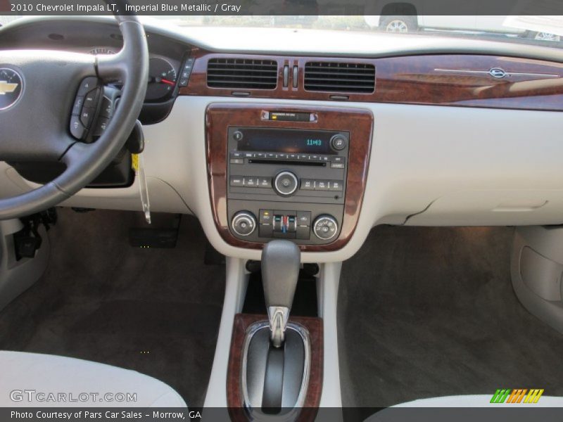 Imperial Blue Metallic / Gray 2010 Chevrolet Impala LT