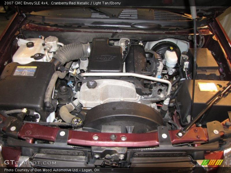 Cranberry Red Metallic / Light Tan/Ebony 2007 GMC Envoy SLE 4x4