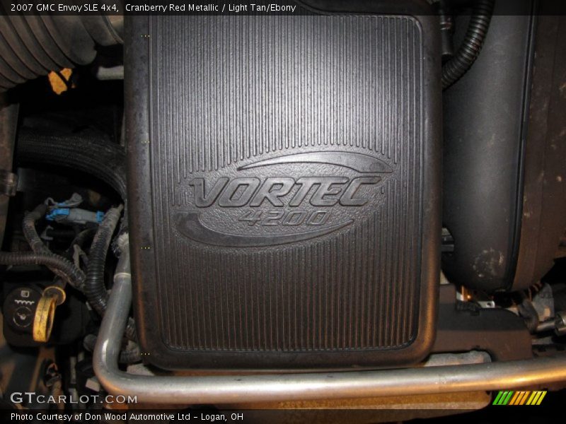 Cranberry Red Metallic / Light Tan/Ebony 2007 GMC Envoy SLE 4x4