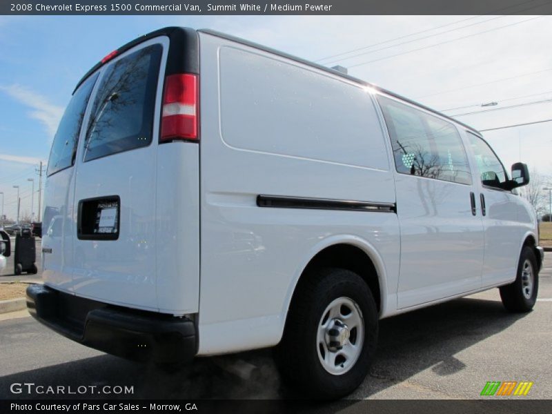 Summit White / Medium Pewter 2008 Chevrolet Express 1500 Commercial Van