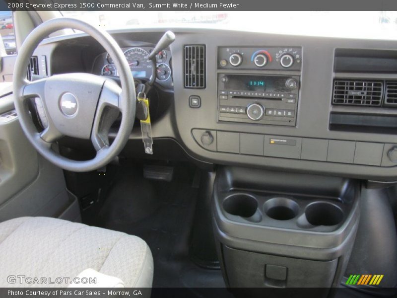 Summit White / Medium Pewter 2008 Chevrolet Express 1500 Commercial Van