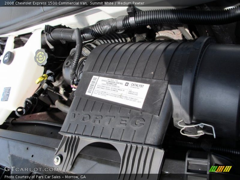 Summit White / Medium Pewter 2008 Chevrolet Express 1500 Commercial Van