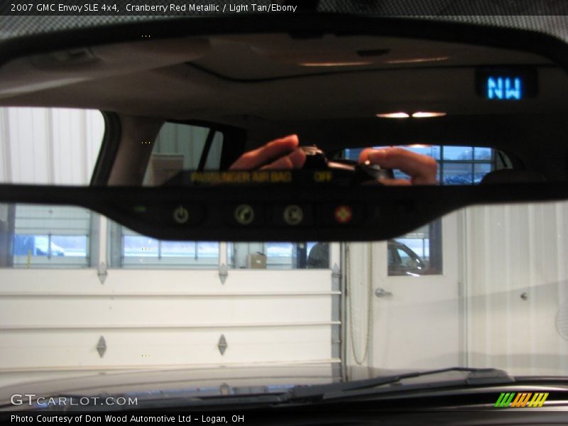 Cranberry Red Metallic / Light Tan/Ebony 2007 GMC Envoy SLE 4x4