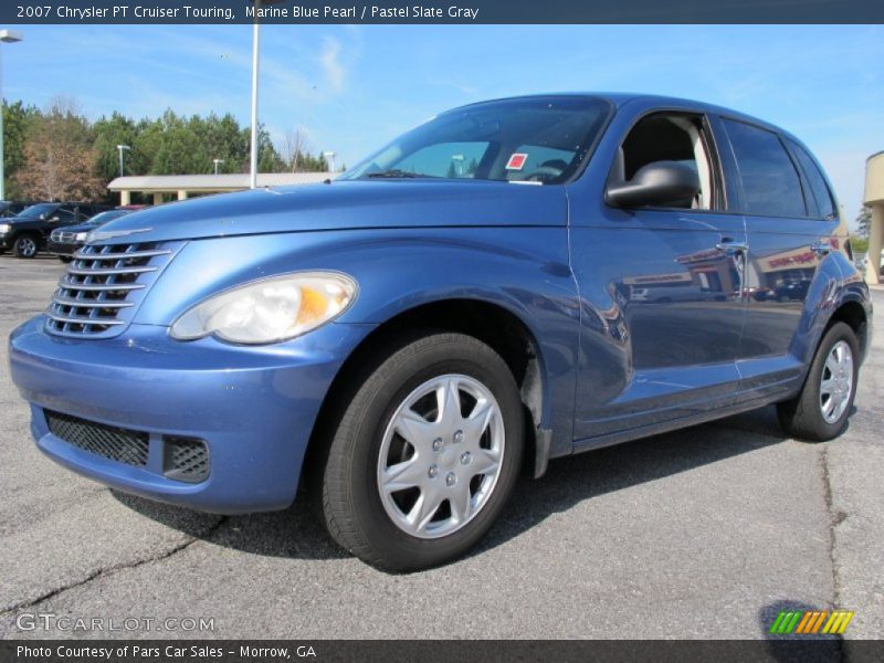 Marine Blue Pearl / Pastel Slate Gray 2007 Chrysler PT Cruiser Touring