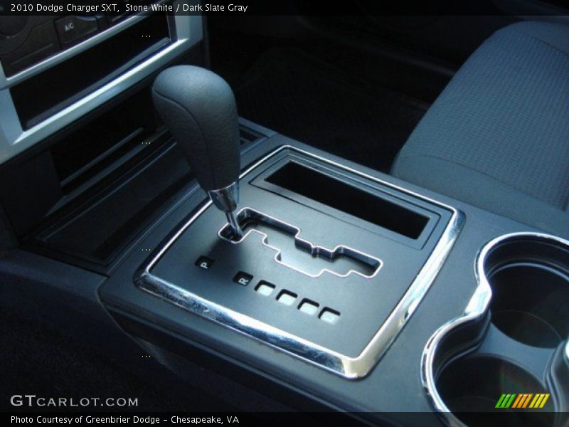 Stone White / Dark Slate Gray 2010 Dodge Charger SXT