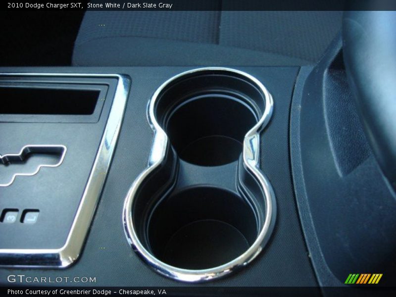 Stone White / Dark Slate Gray 2010 Dodge Charger SXT